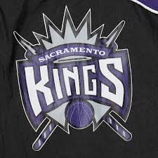 Sacramento Kings Mitchell & Ness Hardwood Classics Big Shot Premium Full-Zip Windbreaker Jacket- Black