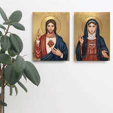 Sacred Heart of Jesus - Giclee on Canvas — New Jerusalem Studios