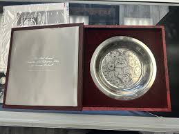 1972 Norman Rockwell the Carolers Sterling Silver Franklin ...