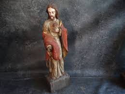 P. Cervantes - Mexican Hand Carved Christ 1960s M2908 – Early California Antiques Shop