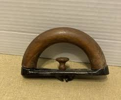 Antique Enterprise Mfg Co Sad Iron Detachable Wood Handle ...