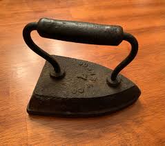 RARE 1800s Antique Downs & Company No. 7 Cast Iron Sad Iron - Etsy