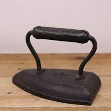 Antique Primitive Cast Iron - Star Logo - Sad Iron # 7 - Etsy