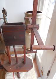 ANTIQUE YARN WINDER Spinners Weasel Skein Wool Winder ...