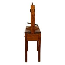 Antique Victorian 19th Century Walnut Oak Country Linen Book ...