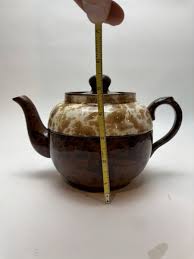 Vintage Made In England “36” Teapot Tan & Brown EXCELLENT CONDITION | eBay