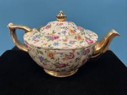 Sadler Chintz Teapot | eBay