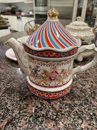 Vintage Wellington Edwardian Entertainments Carousel Teapot ...