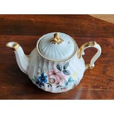 Vintage Sadler Fine English Teapot with Floral Pattern and ...