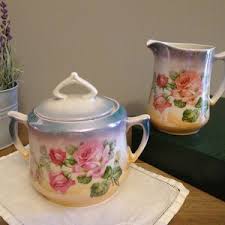 Vintage | Lustre Ware | Sugar Bowl & Creamer - Etsy Australia