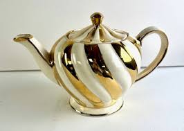 Vintage Sadler, China Teapot, England, 1552, Lidded, Cream ...