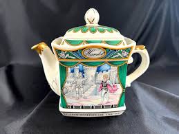 Sadler Hamlet Teapot: Shakespeare Father's Ghost Scene, Fine ...