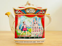 Sadler Teapot Romeo & Juliet Balcony Scene Vintage Porcelain Teapot Collectible Teaware Made in England Retro Tea Accessory Gift Tea Lovers - Etsy