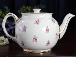 Sadler Chintz Teapot | Ditsy Rose, 4 Cup | Transferware Tea Pot 18565 – The Vintage Teacup
