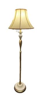LENOX Lighting By QUOIZEL Porcelain And Brass Floor Lamp | eBay