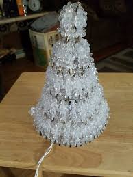 Vintage Handmade Safety Pin Beaded Christmas Tree Star ...