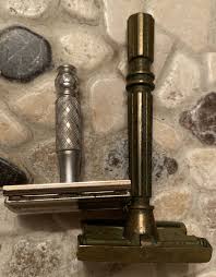 Vintage Antique GEM MICROMATIC Brass Clog Pruf / Gillette Steel Shaver Lot | eBay