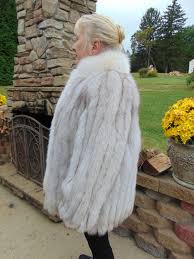 Vintage Saga Fox Fur Jacket: Blue Fox Furs, Preloved - Etsy