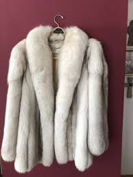 Norwegian Grey Fox Coat - Size 12 | eBay