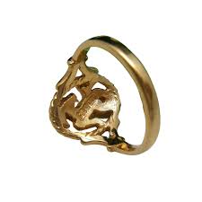 Vintage Zodiac Capricorn Ring – Loresier