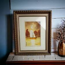 Water color painting signed by artist Barbara Burnett from ...