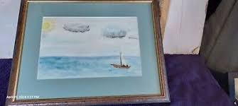 Watercolor Waterscape | eBay