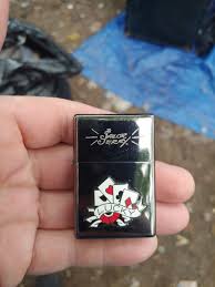 2007 LIMITED EDITION SAILOR JERRY LUCKY LIGHTER SILVER CARD ...