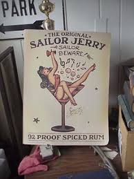 Sailor Jerry Sign | eBay