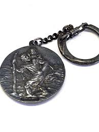 Keychain Metal - City of FREIBURG Germany Saint-Christopher 1960s Souvenir | eBay Australia