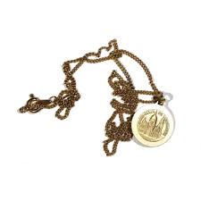 Sold at Auction: RARE Vintage Catholic Religious Holy Medal a jesu infante Saint Teresia of Lisieux Sacre Coeeur De Montmartre Religious Charm Medal