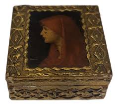 Mid 20th Century Vintage Florentine Italian Trinket Box ...