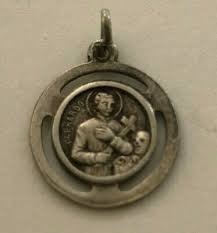 Vintage Catholic Religious Holy Medal - Saint Gerardo ...