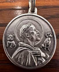 Saint Francis Pet Medal: Silverplated Dog Cat Horse ...