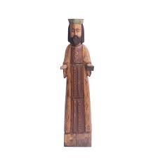 Handcarved Religious Home Decor, Wooden Saint Joseph ...