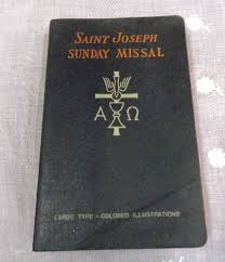 Vtg SAINT JOSEPH SUNDAY MISSAL Hugo Hoever 1960-1957-1953 ...