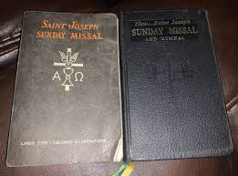 Saint Joseph Sunday Missal-Large Type 1960 & New Saint ...