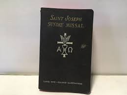 Saint Joseph Sunday Missal 1953 Large Print Illustrated ...