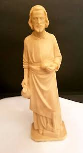 Vintage St Joseph the Carpenter 3D Statue Figure | eBay