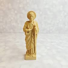 Vintage Catholic St Jude Statue - Etsy