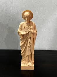 Vintage Saint Jude Resin Statue: Patron Saint of Hopeless ...