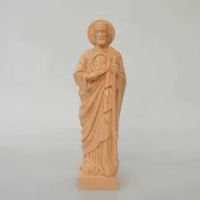 St Jude Statue Patron of Lost Causes Molded Plastic Saint ...