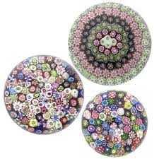 Sold at Auction: (Lot of 3) Clichy or St Louis concentric or ...