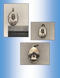 Vatican antique religious medallion Papal State, Saint Puis ...