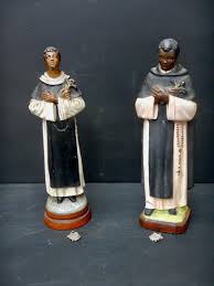 St Martin De Porres Antique Statues - French or Italian ...