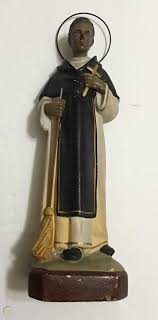 OLOT Vintage Statue of Saint Martin De Porres 7 1/2 ...