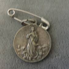 Santus Pius X Pope Pius Vintage Silver Religious Metal 6n 6.9 | eBay