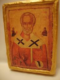 Saint Nicholas of Myra Rare Balkan Eastern Orthodox Art Icon ...