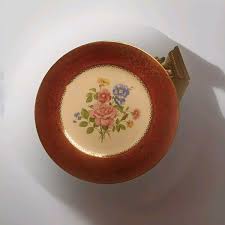 Vintage Franklin Kent 10" Decorative Plate with 22K Gold ...