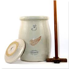 Antique 1917 Red Wing Three Gallon Butter Churn, 4-inch Wing