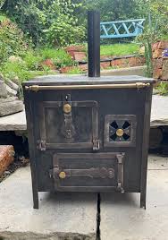 Fabulous Antique French Miniature Cast Iron Stove With Brass Fittings 19thc. - Etsy
